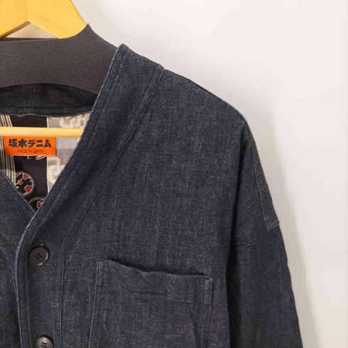 坂本デニム 江戸黒染めデニム・寛ぎ羽織 メンズ JPN:L