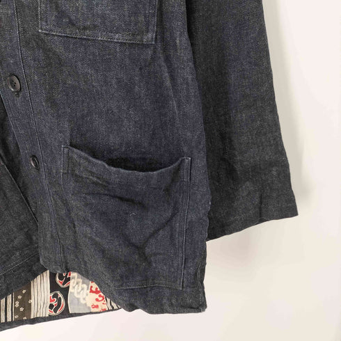 坂本デニム 江戸黒染めデニム・寛ぎ羽織 メンズ JPN:L