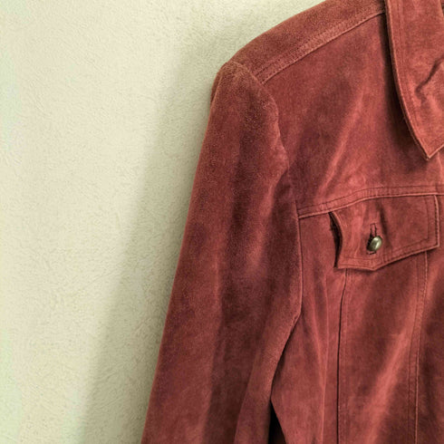 Christophor&Banks スウェードレザージャケット レディース import:L