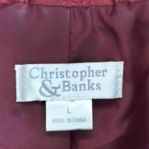 Christophor&Banks スウェードレザージャケット レディース import:L