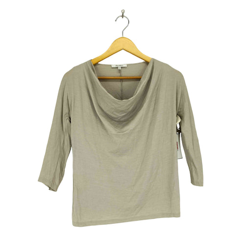 マックスマーラ MAX MARA ドレープネック七分袖カットソー レディース S