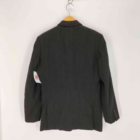 ピーピーエフエム PPFM ウール100% ストライプ 3Bテーラードジャケット メンズ JPN:L