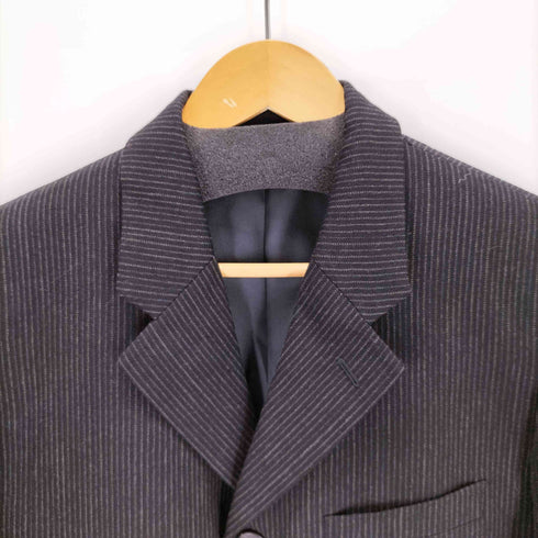 ピーピーエフエム PPFM ウール100% ストライプ 3Bテーラードジャケット メンズ JPN:L