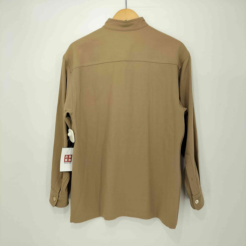 オーラリー AURALEE 19AW HARD TWIST W BARATHEA SHIRTS ハード ツイスト ダブル バラシア メンズ
