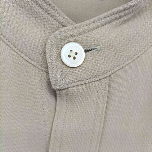 オーラリー AURALEE 19AW HARD TWIST W BARATHEA SHIRTS ハード ツイスト ダブル バラシア メンズ