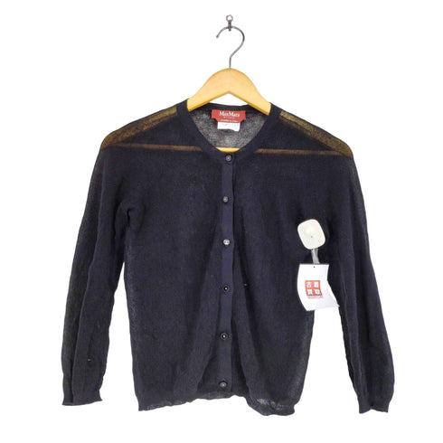 マックスマーラステュディオ MAX MARA STUDIO シースルーカーディガン レディース