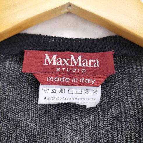 マックスマーラステュディオ MAX MARA STUDIO シースルーカーディガン レディース