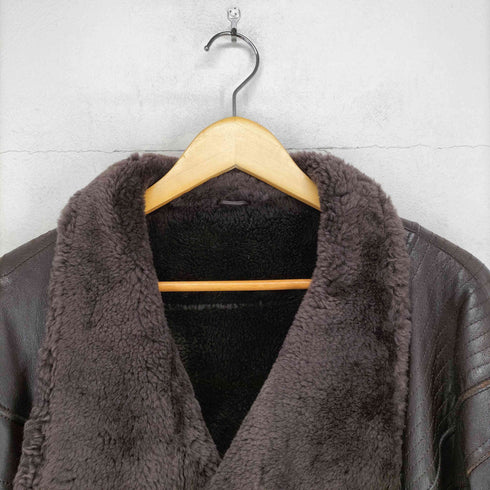 GRANVALTA ボアレザージャケット メンズ JPN:50