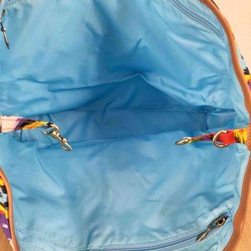 レスポートサック LeSportsac 総柄 チェーンハンドル トートバッグ レディース