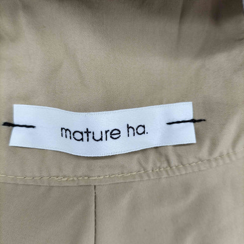 マチュアーハ mature ha. コットンバケットハット レディース