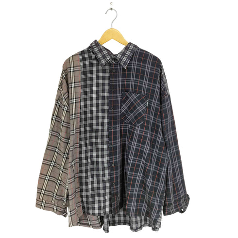 アジョバイアジョ AJOBYAJO 再構築チェックシャツ メンズ