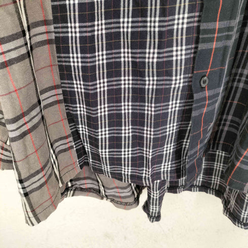 アジョバイアジョ AJOBYAJO 再構築チェックシャツ メンズ