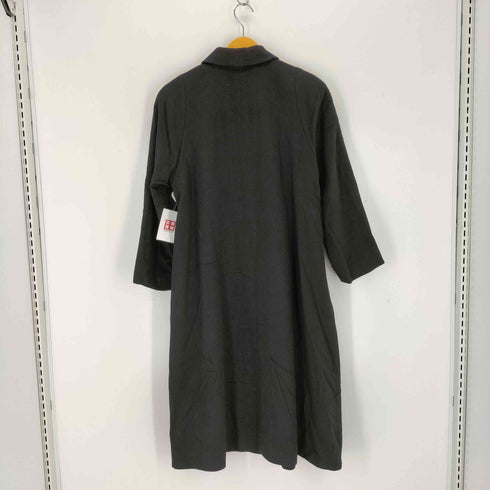 裏地シルク カシミヤ100% ステンカラーロングコート レディース JPN:M