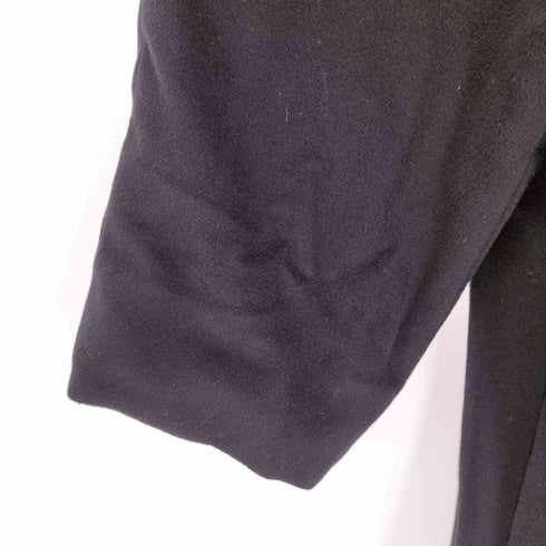 裏地シルク カシミヤ100% ステンカラーロングコート レディース JPN:M
