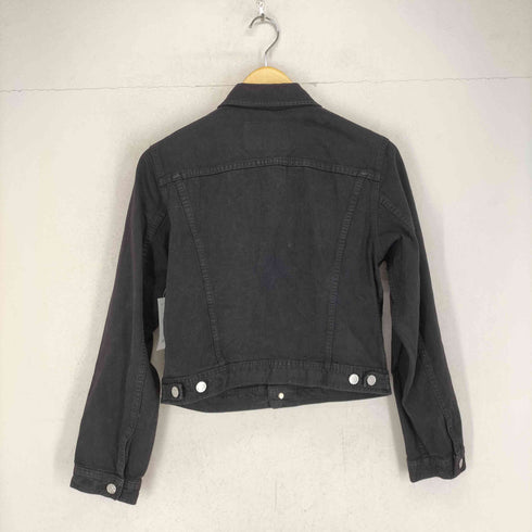 アニエスベー agnes b. ブラックデニムトラッカージャケット レディース JPN:1