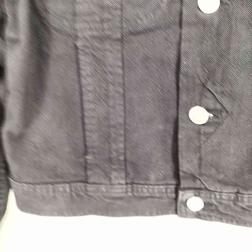 アニエスベー agnes b. ブラックデニムトラッカージャケット レディース JPN:1