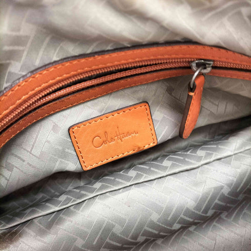 コールハーン COLE HAAN レザーハンドル ハンドバッグ レディース