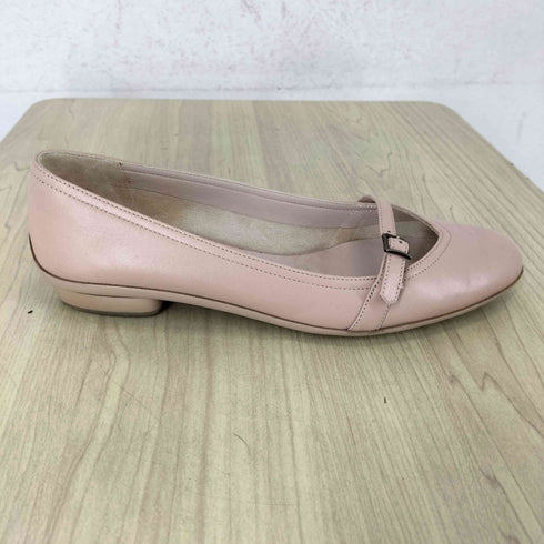 サルヴァトーレフェラガモ Salvatore Ferragamo MADE IN ITALY レザーバレエシューズ レディース 4 1/2