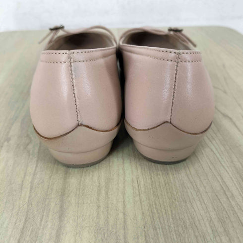 サルヴァトーレフェラガモ Salvatore Ferragamo MADE IN ITALY レザーバレエシューズ レディース 4 1/2