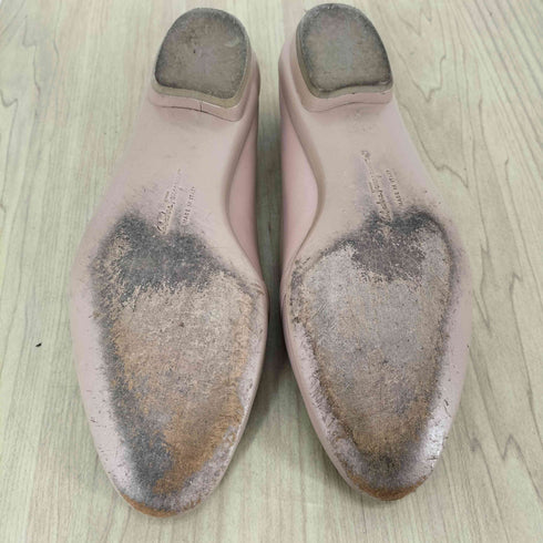 サルヴァトーレフェラガモ Salvatore Ferragamo MADE IN ITALY レザーバレエシューズ レディース 4 1/2