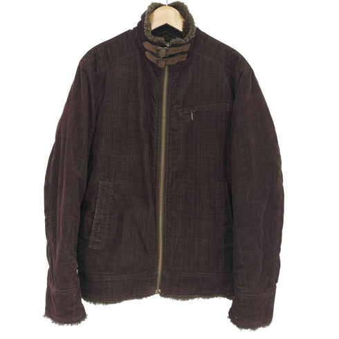 カーターズ carters 裏ボア チンベルト コーデュロイジャケット メンズ import:L