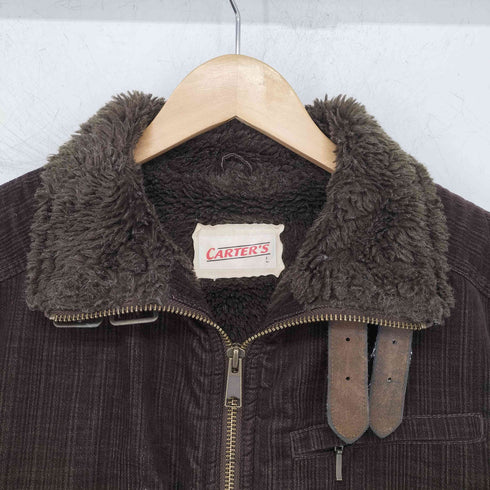 カーターズ carters 裏ボア チンベルト コーデュロイジャケット メンズ import:L