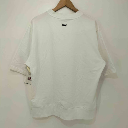 ラコステ LACOSTE オーバーサイズ クロックエンブレム スウェット Tシャツ メンズ import:L