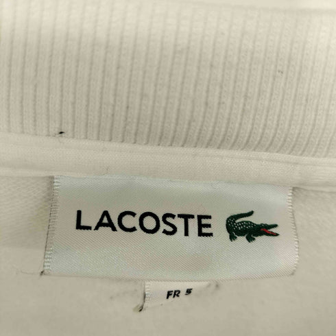 ラコステ LACOSTE オーバーサイズ クロックエンブレム スウェット Tシャツ メンズ import:L