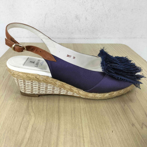 ランバンオンブルー LANVIN en Bleu ウェッジソールサンダル レディース 23