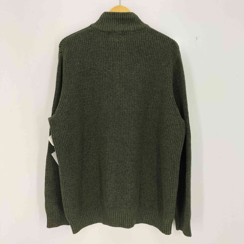 ジーエイチバス G.H.BASS USA製 ハーフボタン リブニット プルオーバー メンズ import:XL