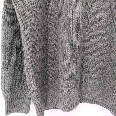 ジーエイチバス G.H.BASS USA製 ハーフボタン リブニット プルオーバー メンズ import:XL