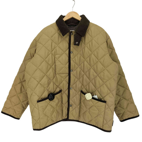 トラディショナルウェザーウェア Traditional Weatherwear 別注 WAVERLY TWW STUDS EX.UAGLR 襟コーデュロイ キルティングジャケット メンズ 40