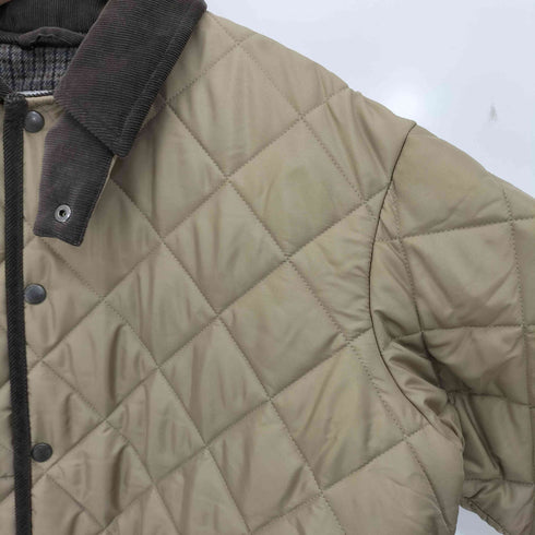 トラディショナルウェザーウェア Traditional Weatherwear 別注 WAVERLY TWW STUDS EX.UAGLR 襟コーデュロイ キルティングジャケット メンズ 40