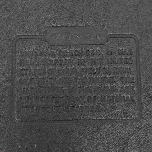 コーチ COACH OLD バケツ型 レザー ショルダーバッグ メンズ