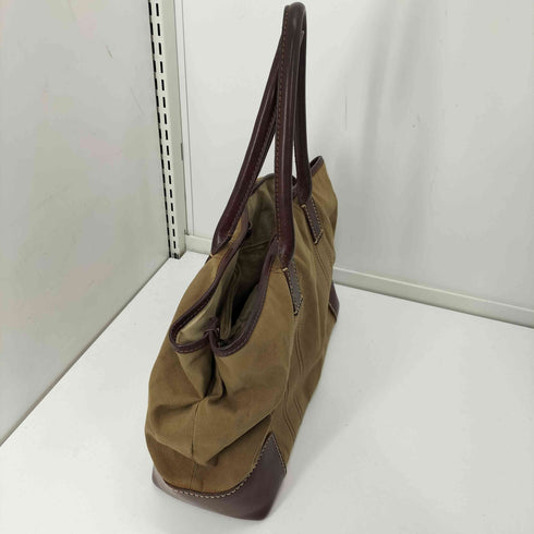 ゲンテン genten キャンバス レザー コンビ トート バッグ メンズ