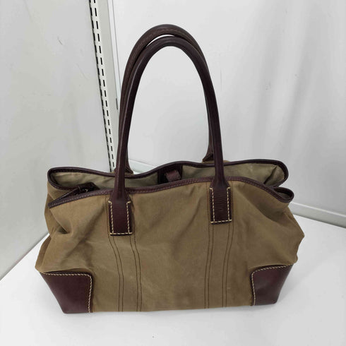 ゲンテン genten キャンバス レザー コンビ トート バッグ メンズ