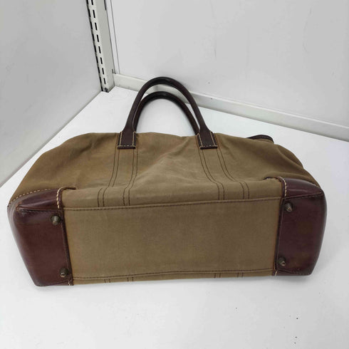 ゲンテン genten キャンバス レザー コンビ トート バッグ メンズ