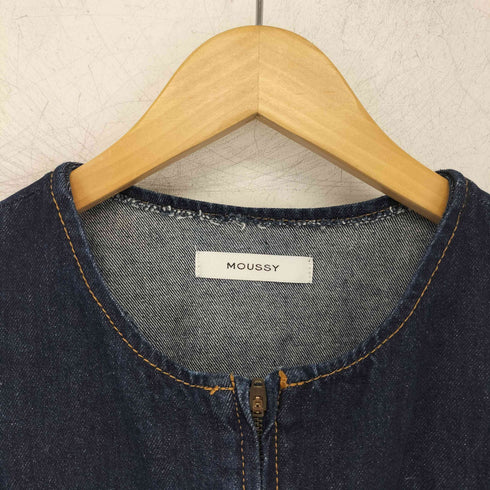マウジー moussy FRONT ZIP ミニドレス レディース JPN:1