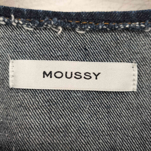 マウジー moussy FRONT ZIP ミニドレス レディース JPN:1