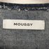 マウジー moussy FRONT ZIP ミニドレス レディース JPN:1
