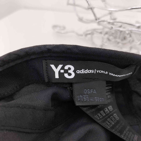 ワイスリー Y-3 FOLDABLE CAP ロゴプリント キャップ メンズ ONE SIZE