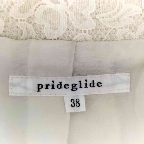 PRIDEGLIDE モヘヤ混レースラペルジャケット レディース 22