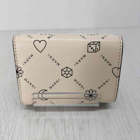 マルニ MARNI ダブルホック財布 コンパクトウォレット ミニ財布 マルニグラム レディース