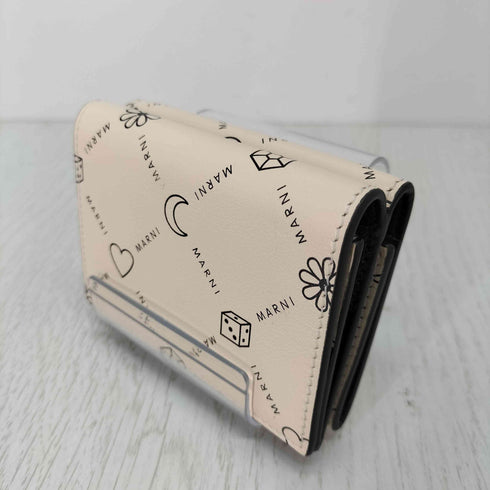 マルニ MARNI ダブルホック財布 コンパクトウォレット ミニ財布 マルニグラム レディース