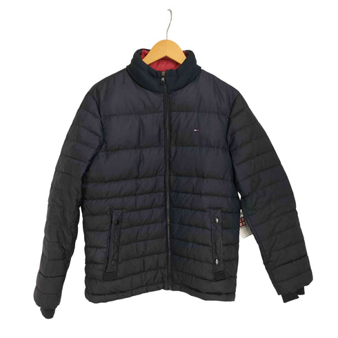 トミーヒルフィガー TOMMY HILFIGER フーデットダウンボマー メンズ import:L