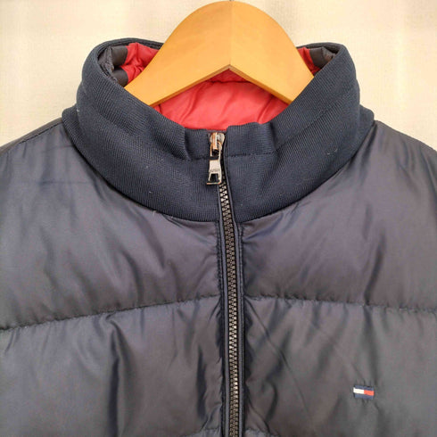 トミーヒルフィガー TOMMY HILFIGER フーデットダウンボマー メンズ import:L