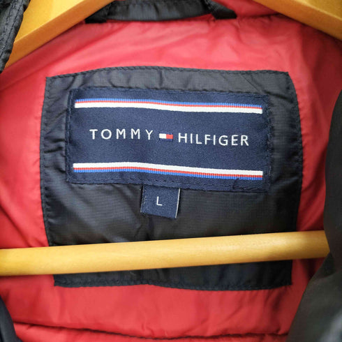 トミーヒルフィガー TOMMY HILFIGER フーデットダウンボマー メンズ import:L