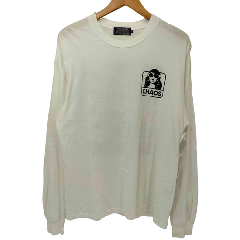 ヒステリックグラマー HYSTERIC GLAMOUR 21SS DIZZY&MILKY HYSTERIC CHAOS L/S プリントTシャツ レディース import:M