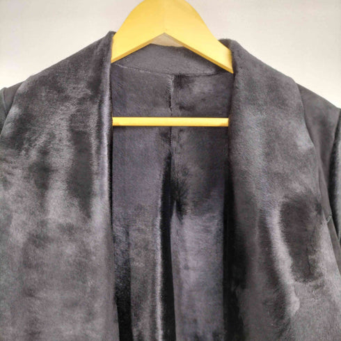 KARL DONOGHUE 英国製 SHEARED CALFSKIN WRAP JACKET レディース import:S