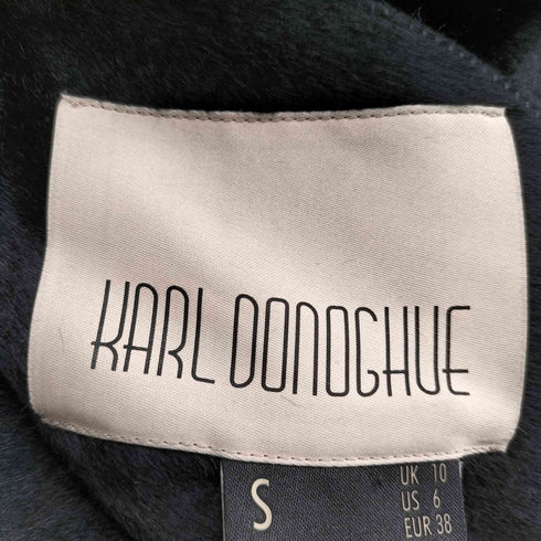 KARL DONOGHUE 英国製 SHEARED CALFSKIN WRAP JACKET レディース import:S